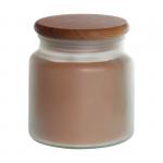 woodstock-soy candles-soy-candles-16oz-frosted-jar-with-wood-lid