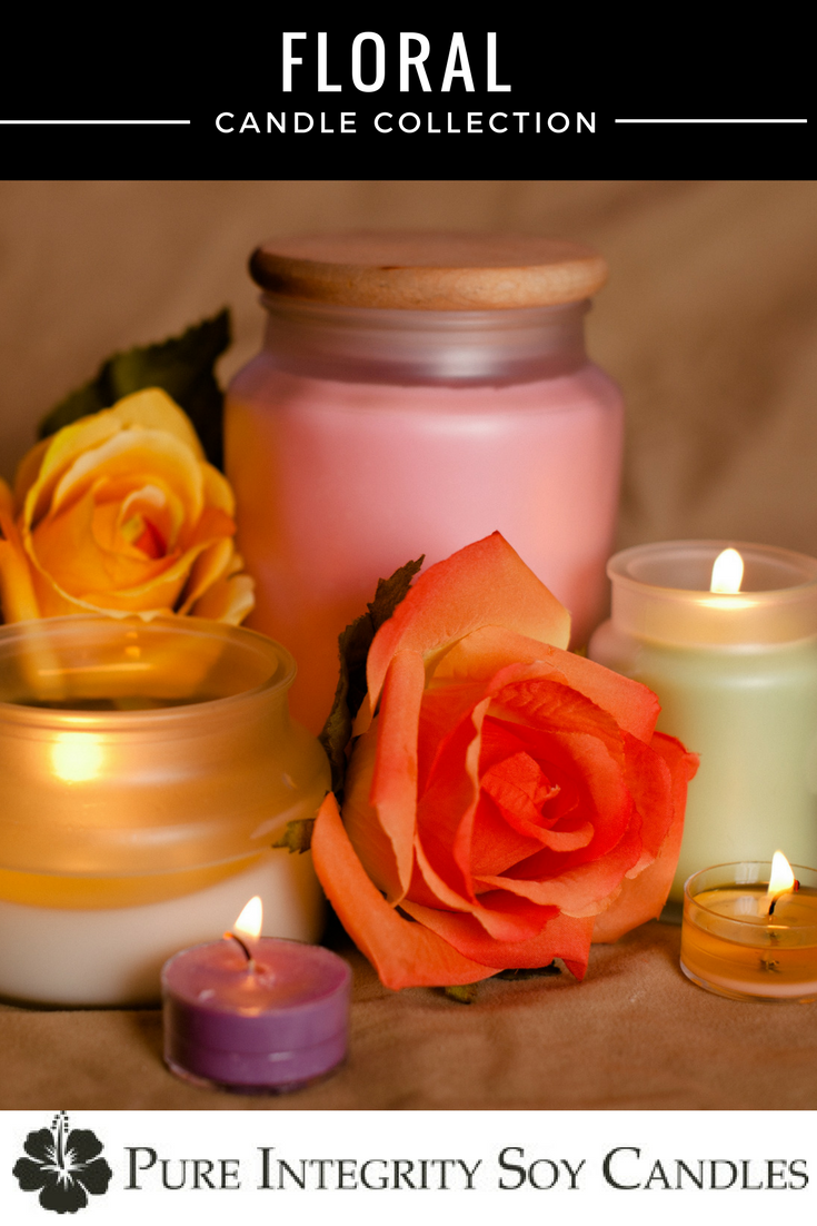 Floral Candles