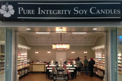 pi soy candles retail store ny