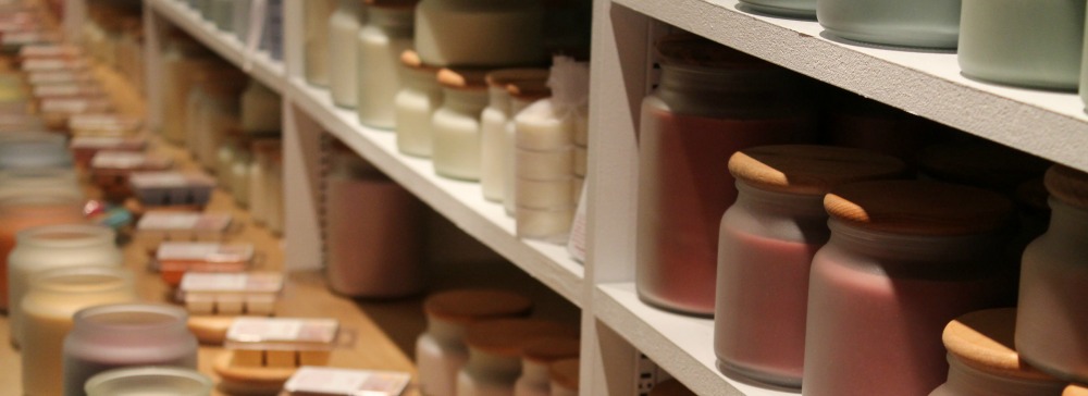 soy candles in store